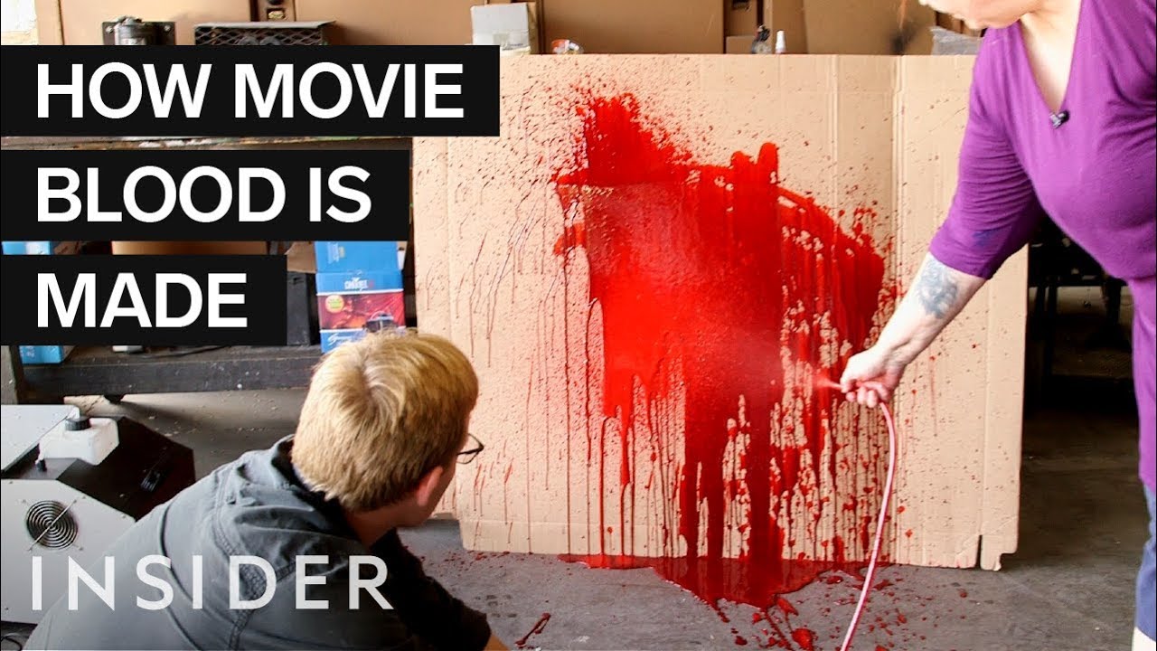 How Fake Blood Is Made For Movies Movies Insider Japan Wrestling